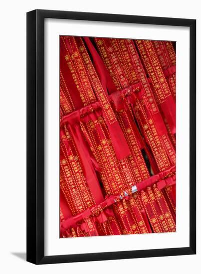 China 10MKm2 Collection - Prayer Flags - Buddha Temple-Philippe Hugonnard-Framed Photographic Print