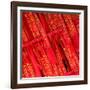 China 10MKm2 Collection - Prayer Flags - Buddha Temple-Philippe Hugonnard-Framed Photographic Print