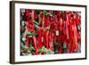 China 10MKm2 Collection - Prayer Ribbons - Buddha Temple-Philippe Hugonnard-Framed Photographic Print