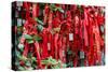 China 10MKm2 Collection - Prayer Ribbons - Buddha Temple-Philippe Hugonnard-Stretched Canvas