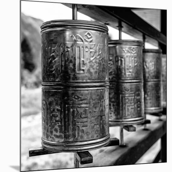 China 10MKm2 Collection - Prayer Wheels-Philippe Hugonnard-Mounted Photographic Print