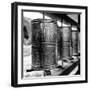 China 10MKm2 Collection - Prayer Wheels-Philippe Hugonnard-Framed Photographic Print