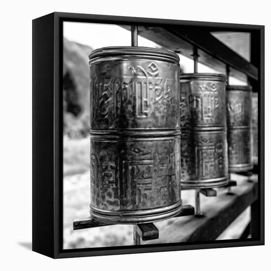 China 10MKm2 Collection - Prayer Wheels-Philippe Hugonnard-Framed Stretched Canvas