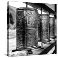 China 10MKm2 Collection - Prayer Wheels-Philippe Hugonnard-Stretched Canvas