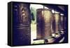 China 10MKm2 Collection - Prayer Wheels-Philippe Hugonnard-Framed Stretched Canvas