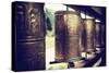 China 10MKm2 Collection - Prayer Wheels-Philippe Hugonnard-Stretched Canvas