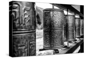 China 10MKm2 Collection - Prayer Wheels-Philippe Hugonnard-Stretched Canvas