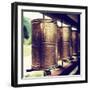 China 10MKm2 Collection - Prayer Wheels-Philippe Hugonnard-Framed Photographic Print