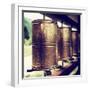 China 10MKm2 Collection - Prayer Wheels-Philippe Hugonnard-Framed Photographic Print