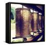 China 10MKm2 Collection - Prayer Wheels-Philippe Hugonnard-Framed Stretched Canvas