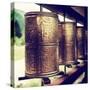 China 10MKm2 Collection - Prayer Wheels-Philippe Hugonnard-Stretched Canvas