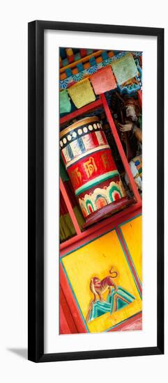 China 10MKm2 Collection - Prayer Wheels-Philippe Hugonnard-Framed Photographic Print