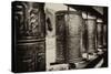 China 10MKm2 Collection - Prayer Wheels-Philippe Hugonnard-Stretched Canvas