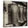 China 10MKm2 Collection - Prayer Wheels-Philippe Hugonnard-Stretched Canvas