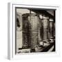 China 10MKm2 Collection - Prayer Wheels-Philippe Hugonnard-Framed Photographic Print