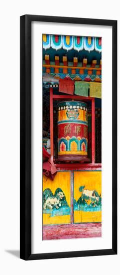 China 10MKm2 Collection - Prayer Wheels-Philippe Hugonnard-Framed Photographic Print