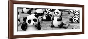 China 10MKm2 Collection - Psychedelic Pandas-Philippe Hugonnard-Framed Photographic Print