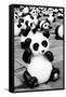 China 10MKm2 Collection - Psychedelic Pandas-Philippe Hugonnard-Framed Stretched Canvas