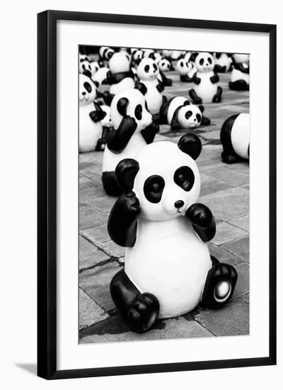 China 10MKm2 Collection - Psychedelic Pandas-Philippe Hugonnard-Framed Photographic Print