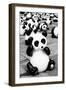 China 10MKm2 Collection - Psychedelic Pandas-Philippe Hugonnard-Framed Photographic Print