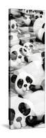 China 10MKm2 Collection - Psychedelic Pandas-Philippe Hugonnard-Stretched Canvas