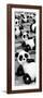 China 10MKm2 Collection - Psychedelic Pandas-Philippe Hugonnard-Framed Photographic Print