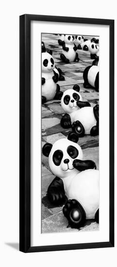 China 10MKm2 Collection - Psychedelic Pandas-Philippe Hugonnard-Framed Photographic Print