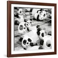 China 10MKm2 Collection - Psychedelic Pandas-Philippe Hugonnard-Framed Photographic Print