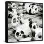 China 10MKm2 Collection - Psychedelic Pandas-Philippe Hugonnard-Framed Stretched Canvas