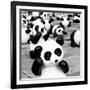 China 10MKm2 Collection - Psychedelic Pandas-Philippe Hugonnard-Framed Photographic Print