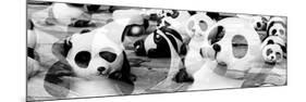 China 10MKm2 Collection - Psychedelic Pandas-Philippe Hugonnard-Mounted Photographic Print