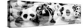 China 10MKm2 Collection - Psychedelic Pandas-Philippe Hugonnard-Stretched Canvas