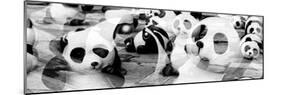 China 10MKm2 Collection - Psychedelic Pandas-Philippe Hugonnard-Mounted Photographic Print