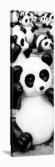 China 10MKm2 Collection - Psychedelic Pandas-Philippe Hugonnard-Stretched Canvas