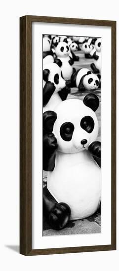 China 10MKm2 Collection - Psychedelic Pandas-Philippe Hugonnard-Framed Photographic Print