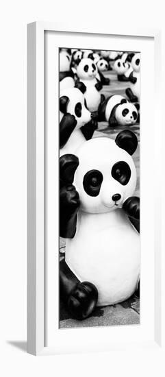 China 10MKm2 Collection - Psychedelic Pandas-Philippe Hugonnard-Framed Photographic Print