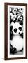 China 10MKm2 Collection - Psychedelic Pandas-Philippe Hugonnard-Framed Photographic Print