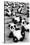 China 10MKm2 Collection - Psychedelic Pandas-Philippe Hugonnard-Stretched Canvas