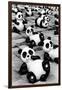 China 10MKm2 Collection - Psychedelic Pandas-Philippe Hugonnard-Framed Photographic Print