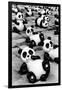 China 10MKm2 Collection - Psychedelic Pandas-Philippe Hugonnard-Framed Photographic Print