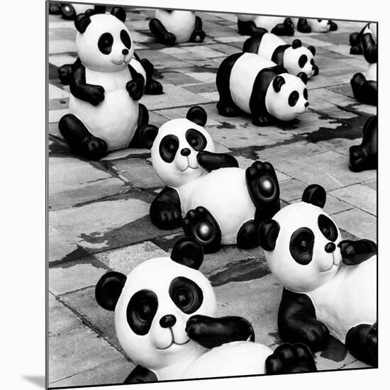 China 10MKm2 Collection - Psychedelic Pandas-Philippe Hugonnard-Mounted Photographic Print