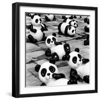 China 10MKm2 Collection - Psychedelic Pandas-Philippe Hugonnard-Framed Photographic Print