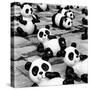 China 10MKm2 Collection - Psychedelic Pandas-Philippe Hugonnard-Stretched Canvas