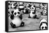 China 10MKm2 Collection - Psychedelic Pandas-Philippe Hugonnard-Framed Stretched Canvas