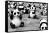 China 10MKm2 Collection - Psychedelic Pandas-Philippe Hugonnard-Framed Stretched Canvas