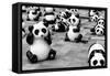 China 10MKm2 Collection - Psychedelic Pandas-Philippe Hugonnard-Framed Stretched Canvas