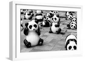 China 10MKm2 Collection - Psychedelic Pandas-Philippe Hugonnard-Framed Photographic Print