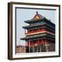 China 10MKm2 Collection - Qianmen Temple-Philippe Hugonnard-Framed Photographic Print