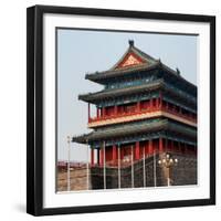 China 10MKm2 Collection - Qianmen Temple-Philippe Hugonnard-Framed Photographic Print