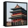 China 10MKm2 Collection - Qianmen Temple-Philippe Hugonnard-Framed Stretched Canvas